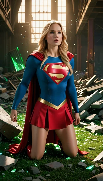 cover of Defeating Supergirl