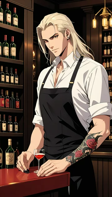 cover of Vampire's Guardian Bartender