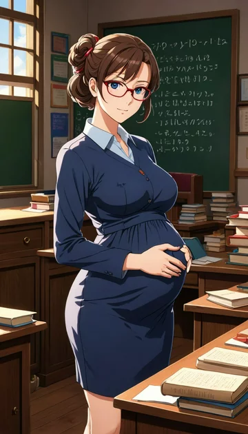 cover of Pregnant Teacher's Forbidden Tutorial