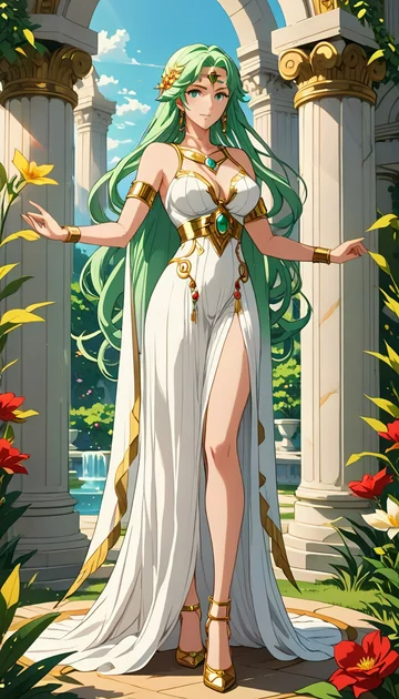 cover of Wooing Goddess Palutena