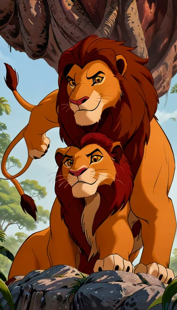 cover of Mating with the Lion King