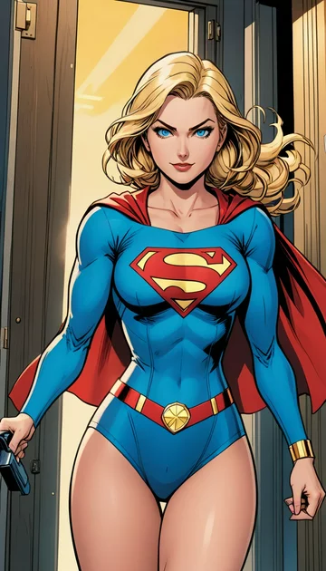 cover of Flirting with Supergirl in Heist