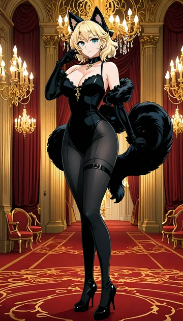 cover of Seducing the Catgirl at the Gala