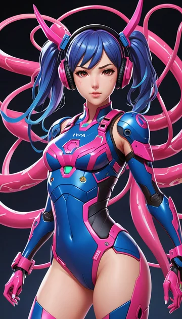 cover of D.Va's Tentacle Escape Challenge