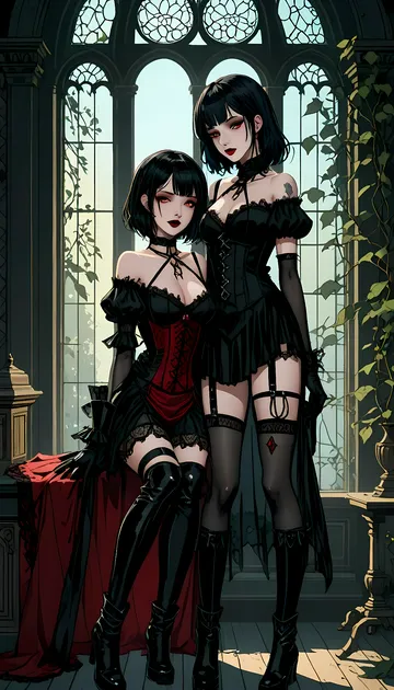 cover of Cuddling with Goth Queens