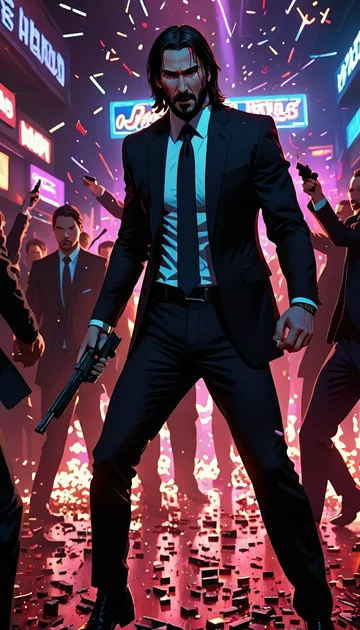 cover of Avenge with John Wick