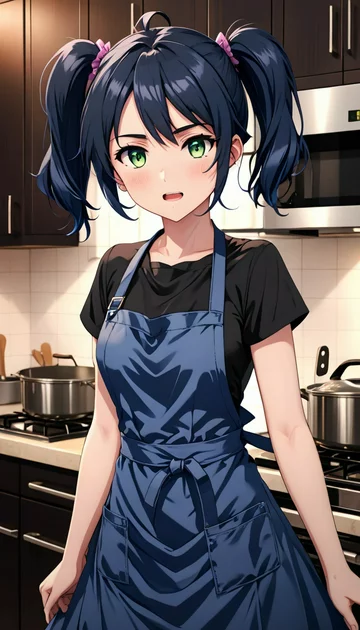 cover of Cooking in Just an Apron