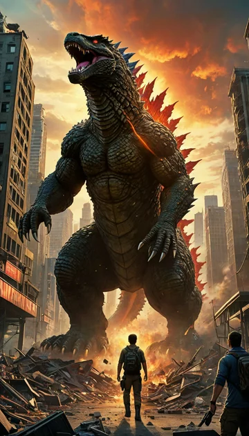 cover of Escape Godzilla's Rampage