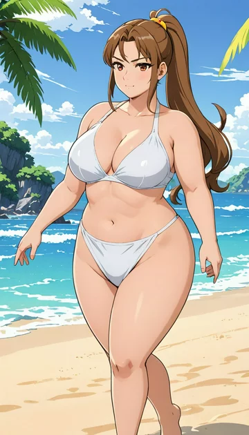 cover of Marrying BBW Beach Beauty