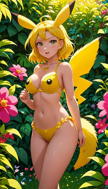 cover of Pikachu's Flirty Reveal