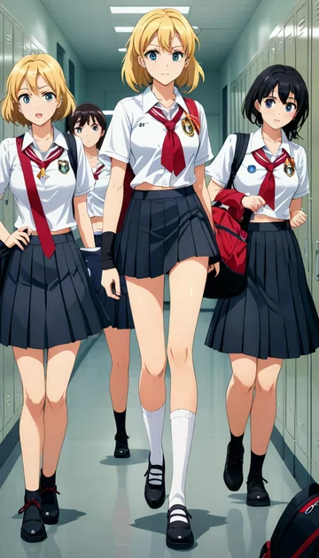 cover of Crossdressing at the All-Girls School