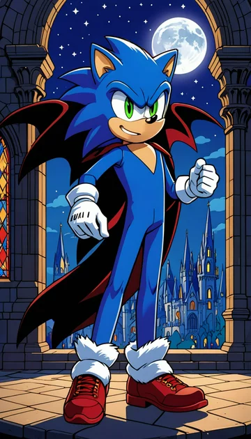 cover of Dancing with Sonic at the Vampire Ball