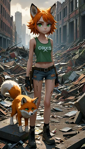 cover of Scavenging with Foxgirl