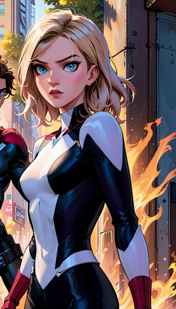 cover of Web-Slinging with Gwen