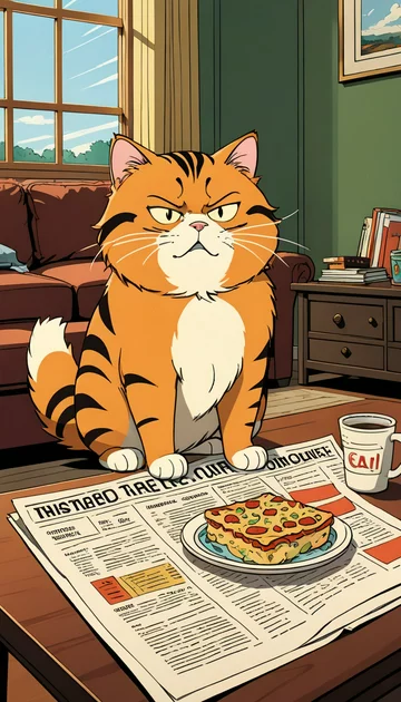 cover of Stealing Garfield's Lasagna