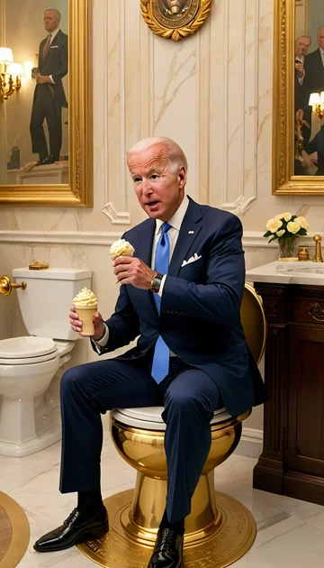 cover of Biden's Belligerent Bathroom Break