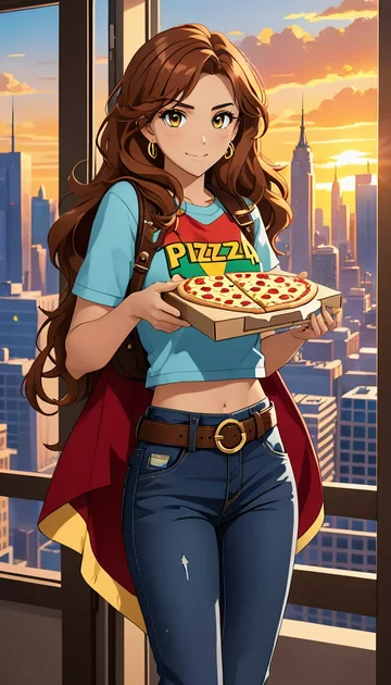 cover of Flirting with the Pizza Delivery