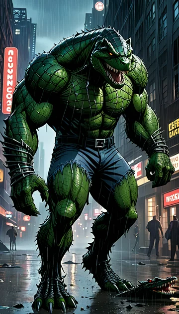 cover of Kidnapped by Killer Croc