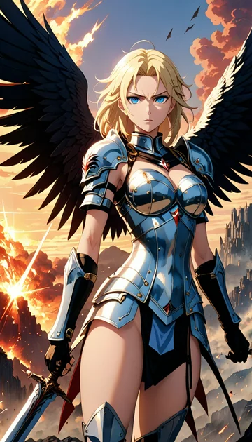 cover of Conquering Demons with Busty Angel