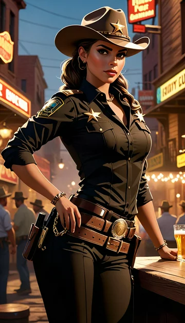 cover of Sheriff's Bar Brawl Help