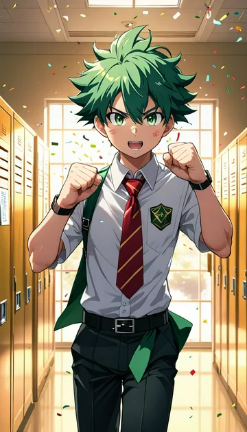 cover of Celebrate Deku's Triumph