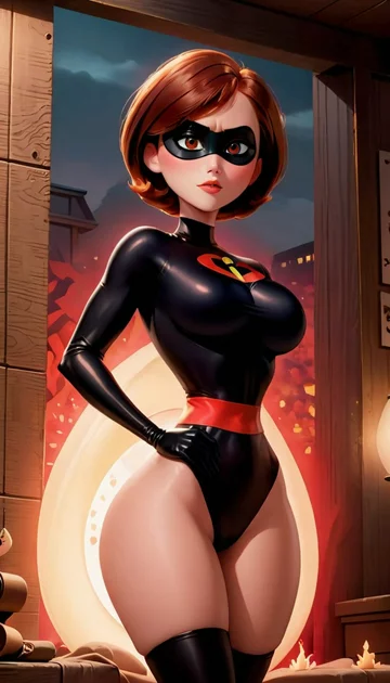 cover of Elastigirl's Secret Stretch