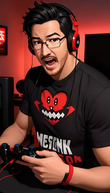 cover of Screaming with Markiplier