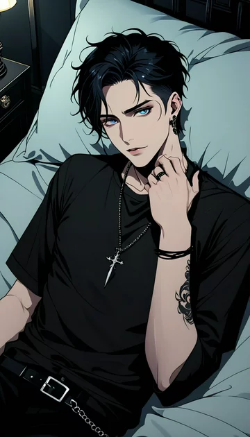 cover of Goth Boyfriend's Piercing Comfort