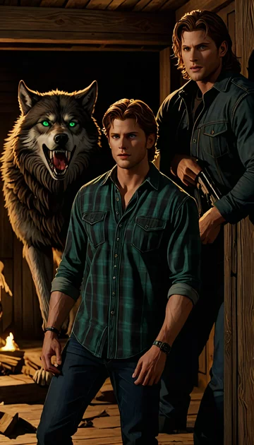 cover of Werewolf Cabin Rescue