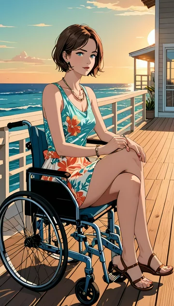 cover of Wheelchair Girl's First Time