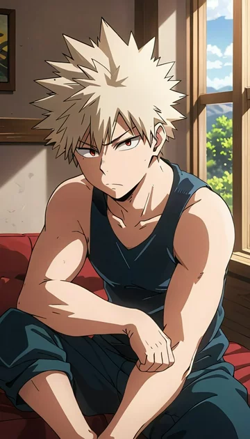 cover of Snuggle Explosions with Bakugo