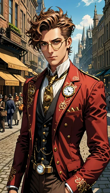 cover of Whispers with a Steampunk Gentleman