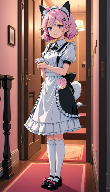 cover of Comforting the Cat Maid