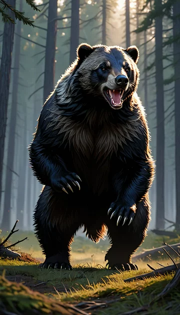 cover of Honey Badger's Grizzly Takedown