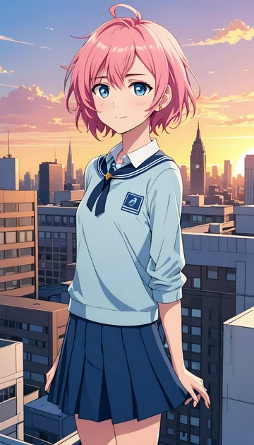 cover of Sayori's Rooftop Birthday Bash