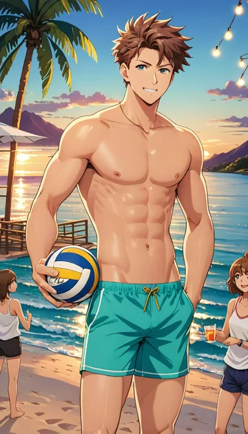 cover of Beach Volleyball Birthday