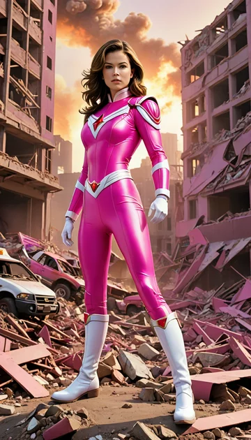 cover of Rescued by Pink Ranger Crush