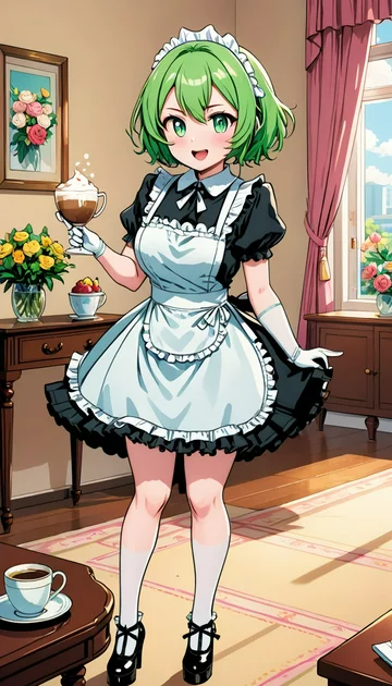 cover of Femboy Maid's Clumsy Cleanup