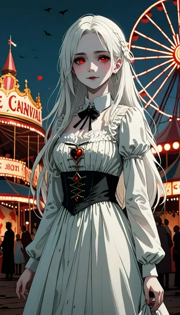 cover of Ghostly Love at the Carnival