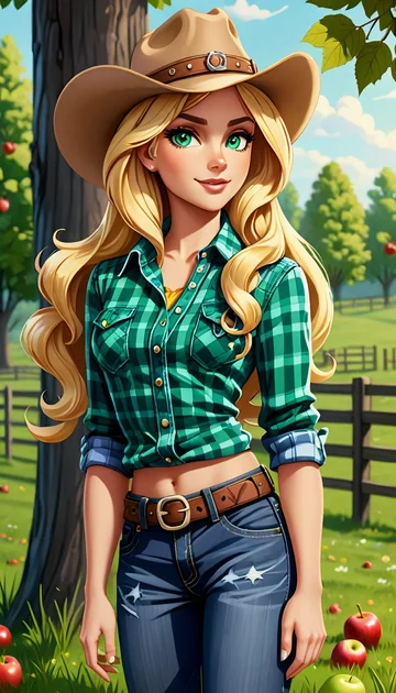 cover of Picking Apples with Applejack