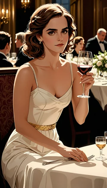 cover of Dinner with Emma Watson