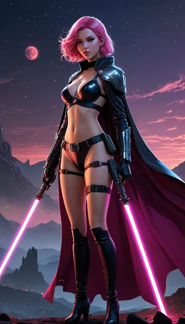 cover of Hunting Jedi in Lingerie