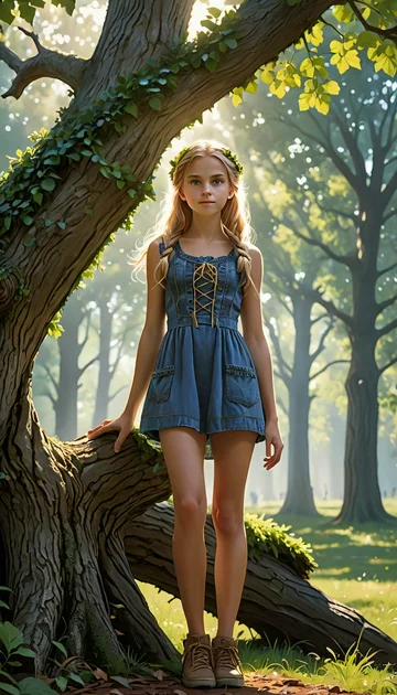 cover of Encountering Forest Girl