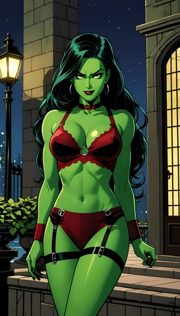 cover of Seducing the She-Hulk Mistress