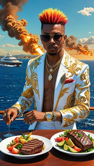 cover of Rapping on a Yacht Party