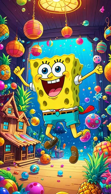 cover of SpongeBob's Gay Soiree