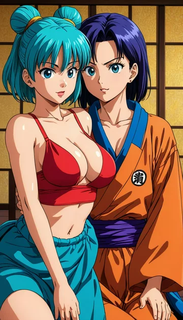 cover of Cheating with Chi Chi and Bulma