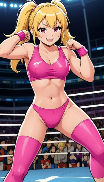 cover of Wrestling Luna's Farewell Bout