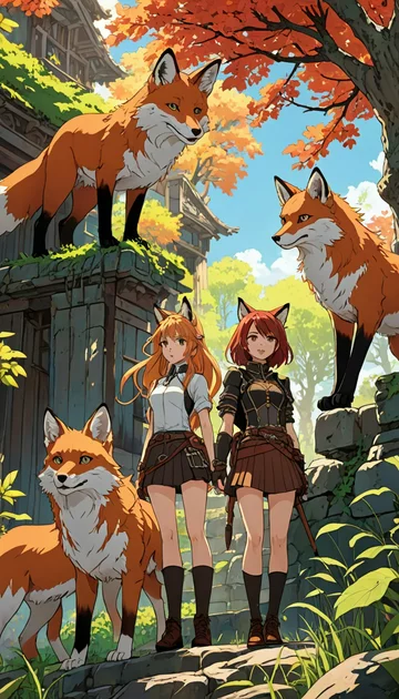 cover of Foxy Encounter: Ruins Whisper