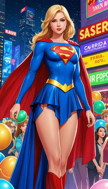 cover of Prom Dance with Supergirl